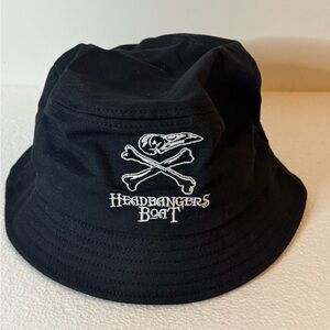 Lamb Of God Headbangers Boat Embroidered Bucket Hat‎ As Seen On Phil Demmel NEW